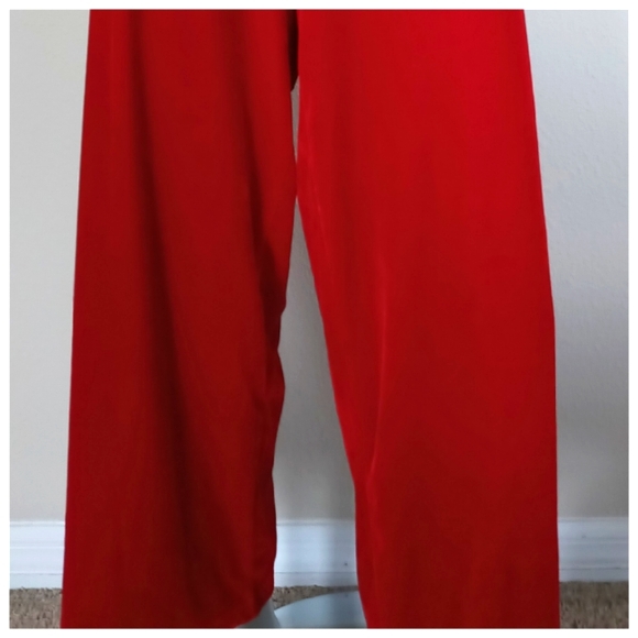 Pajamagram Matching Two-Piece Velour Relaxed Wide Leg Loungewear Set - Picture 12 of 14